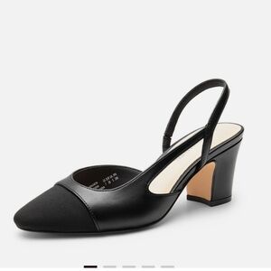 Dreamparis Ankle Strap Slingback Cap Toe Pumps